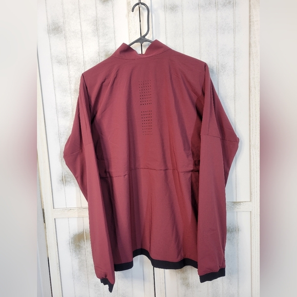 Nwt Fox Racing  Warm Up Polartec® Alpha® Jacket Extra Large  Maroon - Picture 4 of 8